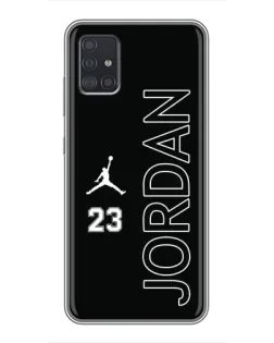 Чехол для Samsung Galaxy A51 5G (A516) с картинкой «Jordan Vertical»