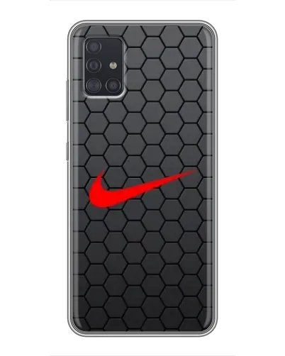 Чехол для Samsung Galaxy A51 5G (A516) с картинкой «Nike — карбоновая сетка» Чехол для Samsung Galaxy A51 5G (A516) с картинкой «Nike — карбоновая сетка»