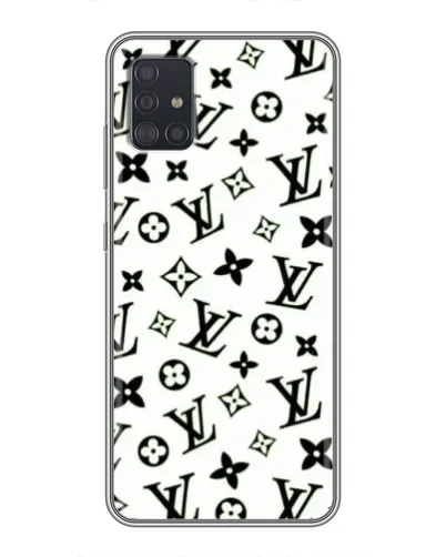 Чехол для Samsung Galaxy A51 5G (A516) с картинкой «Монохромный хаос LV» Чехол для Samsung Galaxy A51 5G (A516) с картинкой «Монохромный хаос LV»