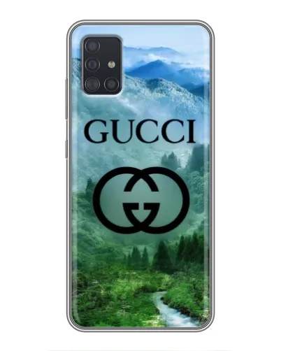 Чехол для Samsung Galaxy A51 5G (A516) с картинкой «Gucci — горный пейзаж»