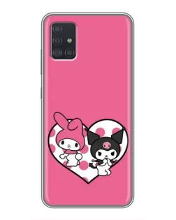Чехол для Samsung Galaxy A51 5G (A516) с картинкой «Kuromi и My Melody» Чехол для Samsung Galaxy A51 5G (A516) с картинкой «Kuromi и My Melody»