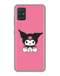 Чехол для Samsung Galaxy A51 5G (A516) с картинкой «Хмурая Kuromi» Чехол для Samsung Galaxy A51 5G (A516) с картинкой «Хмурая Kuromi»