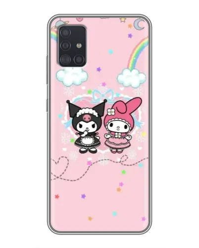 Чехол для Samsung Galaxy A51 5G (A516) с картинкой «My Melody и Kuromi» Чехол для Samsung Galaxy A51 5G (A516) с картинкой «My Melody и Kuromi»
