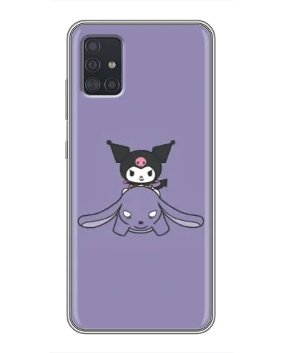 Чехол для Samsung Galaxy A51 5G (A516) с картинкой «Kuromi на лиловом фоне» Чехол для Samsung Galaxy A51 5G (A516) с картинкой «Kuromi на лиловом фоне»