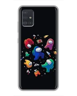 Чехол для Samsung Galaxy A51 5G (A516) с картинкой «Among Us космос» Чехол для Samsung Galaxy A51 5G (A516) с картинкой «Among Us космос»