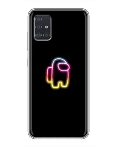 Чехол для Samsung Galaxy A51 5G (A516) с картинкой «Among Us градиент»