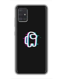 Чехол для Samsung Galaxy A51 5G (A516) с картинкой «Among Us неон» Чехол для Samsung Galaxy A51 5G (A516) с картинкой «Among Us неон»