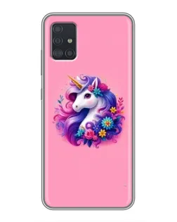 Чехол для Samsung Galaxy A51 5G (A516) с картинкой «Сказочный единорог»