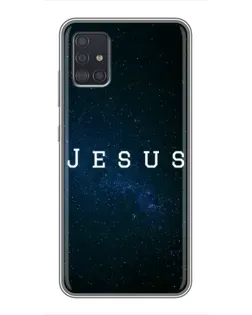 Чехол для Samsung Galaxy A51 5G (A516) с картинкой «Звездное небо Jesus»