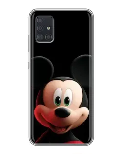 Чехол для Samsung Galaxy A51 5G (A516) с картинкой «Улыбающийся Микки Маус»