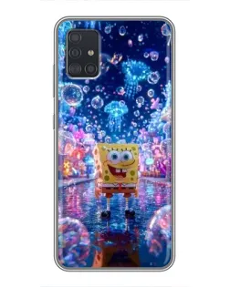 Чехол для Samsung Galaxy A51 5G (A516) с картинкой «Неоновый океан»