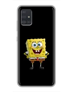 Чехол для Samsung Galaxy A51 5G (A516) с картинкой «Классический Губка Боб»