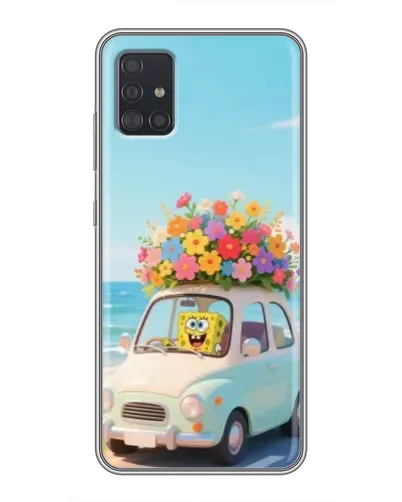 Чехол для Samsung Galaxy A51 5G (A516) с картинкой «Автомобильное путешествие»