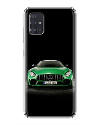 Чехол для Samsung Galaxy A51 5G (A516) с картинкой «Mercedes — неоновый лого» Чехол для Samsung Galaxy A51 5G (A516) с картинкой «Mercedes — неоновый лого»
