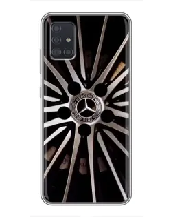 Чехол для Samsung Galaxy A51 5G (A516) с картинкой «Диск Mercedes»