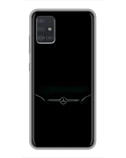 Чехол для Samsung Galaxy A51 5G (A516) с картинкой «Mercedes Stealth Look»