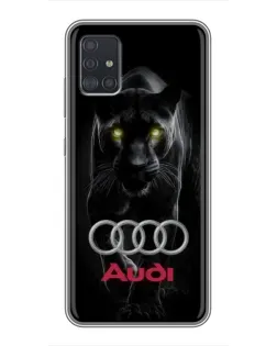 Чехол для Samsung Galaxy A51 5G (A516) с картинкой «Пантера и Audi» Чехол для Samsung Galaxy A51 5G (A516) с картинкой «Пантера и Audi»