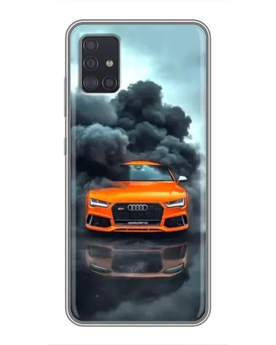 Чехол для Samsung Galaxy A51 5G (A516) с картинкой «Audi в облаках дыма» Чехол для Samsung Galaxy A51 5G (A516) с картинкой «Audi в облаках дыма»