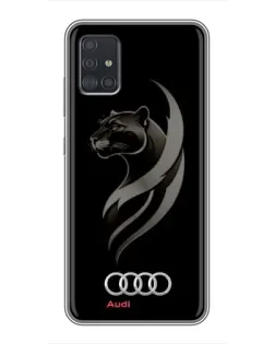 Чехол для Samsung Galaxy A51 5G (A516) с картинкой «Графика — пантера и Audi» Чехол для Samsung Galaxy A51 5G (A516) с картинкой «Графика — пантера и Audi»