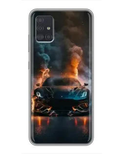 Чехол для Samsung Galaxy A51 5G (A516) с картинкой «Lamborghini дымная эстетика» Чехол для Samsung Galaxy A51 5G (A516) с картинкой «Lamborghini дымная эстетика»