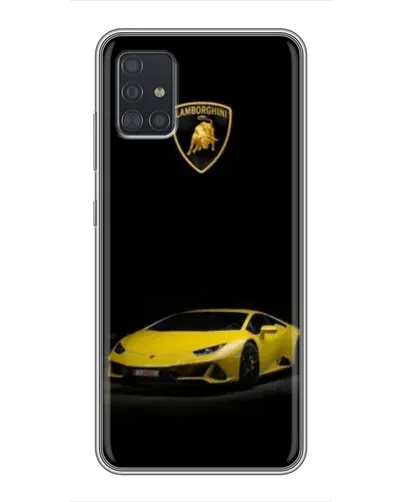 Чехол для Samsung Galaxy A51 5G (A516) с картинкой «Lamborghini желтый акцент» Чехол для Samsung Galaxy A51 5G (A516) с картинкой «Lamborghini желтый акцент»