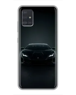 Чехол для Samsung Galaxy A51 5G (A516) с картинкой «Черный Lamborghini Aventador» Чехол для Samsung Galaxy A51 5G (A516) с картинкой «Черный Lamborghini Aventador»