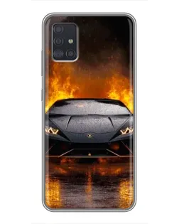 Чехол для Samsung Galaxy A51 5G (A516) с картинкой «Lamborghini в огне» Чехол для Samsung Galaxy A51 5G (A516) с картинкой «Lamborghini в огне»