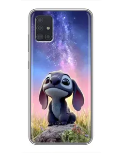 Чехол для Samsung Galaxy A51 5G (A516) с картинкой «Стич на рассвете» Чехол для Samsung Galaxy A51 5G (A516) с картинкой «Стич на рассвете»