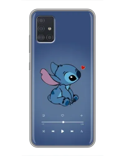 Чехол для Samsung Galaxy A51 5G (A516) с картинкой «Музыкальный Stitch»