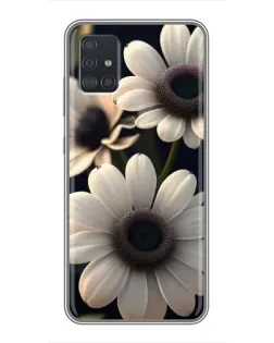 Чехол для Samsung Galaxy A51 5G (A516) с картинкой «Белые маргаритки макро» Чехол для Samsung Galaxy A51 5G (A516) с картинкой «Белые маргаритки макро»
