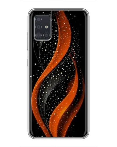 Чехол для Samsung Galaxy A51 5G (A516) с картинкой «Огненная звездная волна»