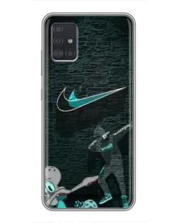 Чехол для Samsung Galaxy A51 (A515) с картинкой «Спортивный арт Nike» Чехол для Samsung Galaxy A51 (A515) с картинкой «Спортивный арт Nike»