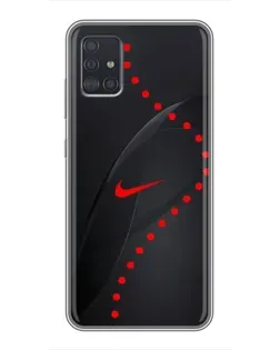 Чехол для Samsung Galaxy A51 (A515) с картинкой «Абстрактный дизайн Nike» Чехол для Samsung Galaxy A51 (A515) с картинкой «Абстрактный дизайн Nike»