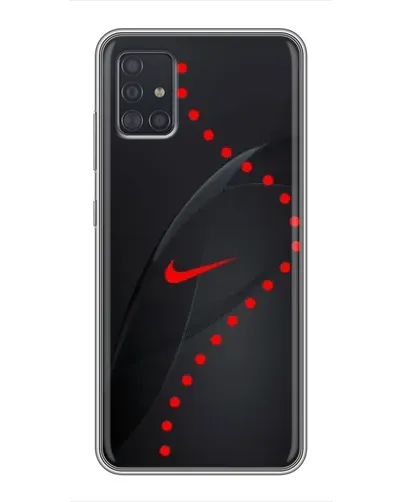Чехол для Samsung Galaxy A51 (A515) с картинкой «Абстрактный дизайн Nike» Чехол для Samsung Galaxy A51 (A515) с картинкой «Абстрактный дизайн Nike»