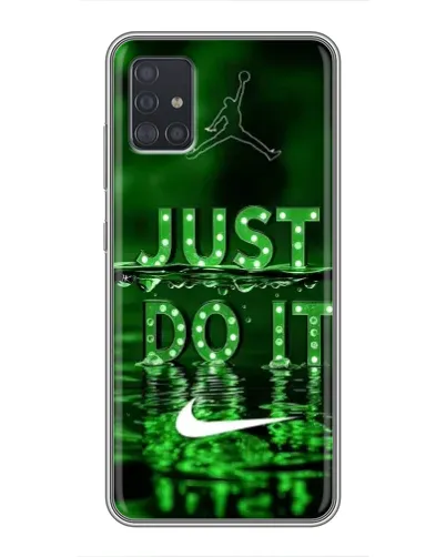 Чехол для Samsung Galaxy A51 (A515) с картинкой «Зеленый неоновый Nike» Чехол для Samsung Galaxy A51 (A515) с картинкой «Зеленый неоновый Nike»