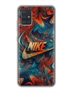 Чехол для Samsung Galaxy A51 (A515) с картинкой «Nike в абстракции» Чехол для Samsung Galaxy A51 (A515) с картинкой «Nike в абстракции»