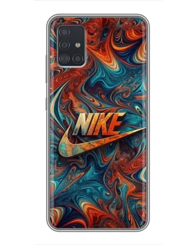 Чехол для Samsung Galaxy A51 (A515) с картинкой «Nike в абстракции» Чехол для Samsung Galaxy A51 (A515) с картинкой «Nike в абстракции»