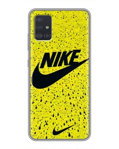 Чехол для Samsung Galaxy A51 (A515) с картинкой «Желтый текстурный Nike» Чехол для Samsung Galaxy A51 (A515) с картинкой «Желтый текстурный Nike»