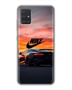 Чехол для Samsung Galaxy A51 (A515) с картинкой «Nike и суперкар» Чехол для Samsung Galaxy A51 (A515) с картинкой «Nike и суперкар»