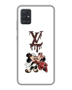 Чехол для Samsung Galaxy A51 (A515) с картинкой «LV и Микки Маус»
