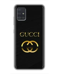 Чехол для Samsung Galaxy A51 (A515) с картинкой «Золотой логотип Gucci» Чехол для Samsung Galaxy A51 (A515) с картинкой «Золотой логотип Gucci»