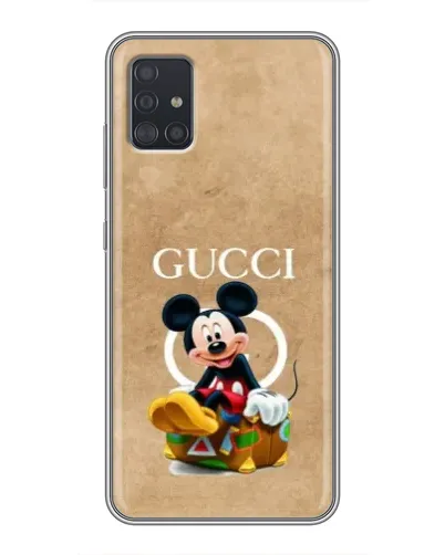 Чохол для Samsung Galaxy A51 (A515) з картинкою «Міккі Маус Gucci — крафт» Чохол для Samsung Galaxy A51 (A515) з картинкою «Міккі Маус Gucci — крафт»