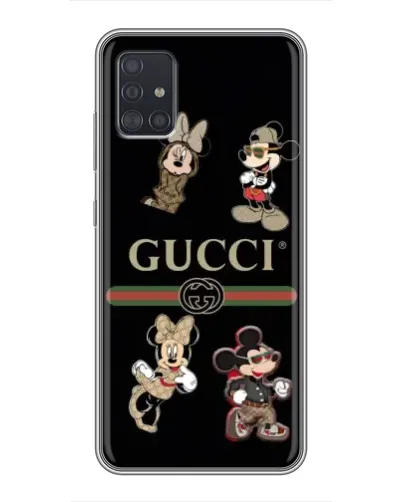 Чехол для Samsung Galaxy A51 (A515) с картинкой «Gucci — герои Disney и монограмма» Чехол для Samsung Galaxy A51 (A515) с картинкой «Gucci — герои Disney и монограмма»