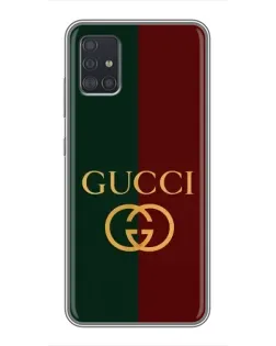 Чехол для Samsung Galaxy A51 (A515) с картинкой «Gucci — темно-зеленый градиент» Чехол для Samsung Galaxy A51 (A515) с картинкой «Gucci — темно-зеленый градиент»