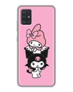 Чехол для Samsung Galaxy A51 (A515) с картинкой «My Melody и Kuromi»