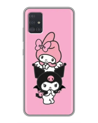 Чехол для Samsung Galaxy A51 (A515) с картинкой «My Melody и Kuromi» Чехол для Samsung Galaxy A51 (A515) с картинкой «My Melody и Kuromi»