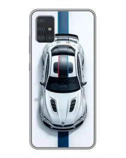 Чохол для Samsung Galaxy A51 (A515) з картинкою «Вид зверху — BMW M»