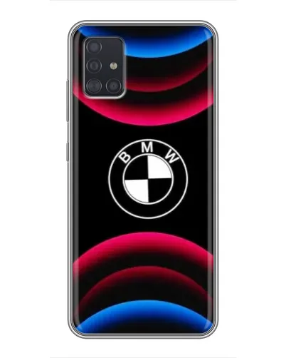 Чохол для Samsung Galaxy A51 (A515) з картинкою «Логотип BMW та неонові дуги» Чохол для Samsung Galaxy A51 (A515) з картинкою «Логотип BMW та неонові дуги»