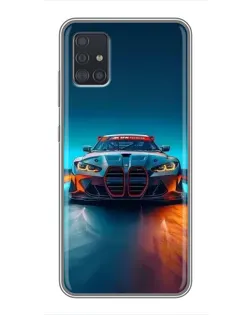 Чехол для Samsung Galaxy A51 (A515) с картинкой «BMW — огни неона» Чехол для Samsung Galaxy A51 (A515) с картинкой «BMW — огни неона»