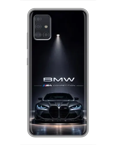Чехол для Samsung Galaxy A51 (A515) с картинкой «BMW сквозь ночной город» Чехол для Samsung Galaxy A51 (A515) с картинкой «BMW сквозь ночной город»